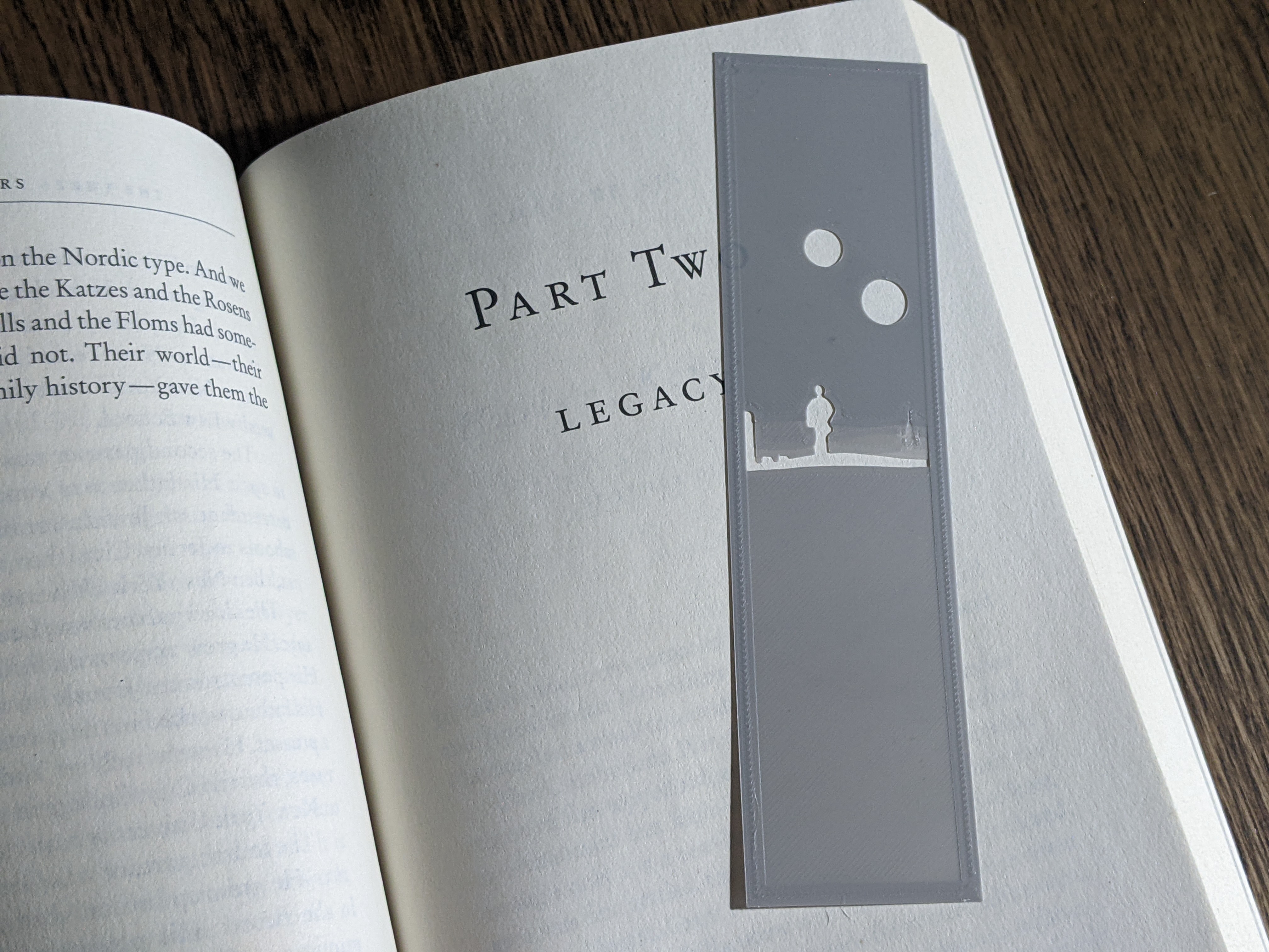 Binary Sunset Bookmark — thumbnail 4