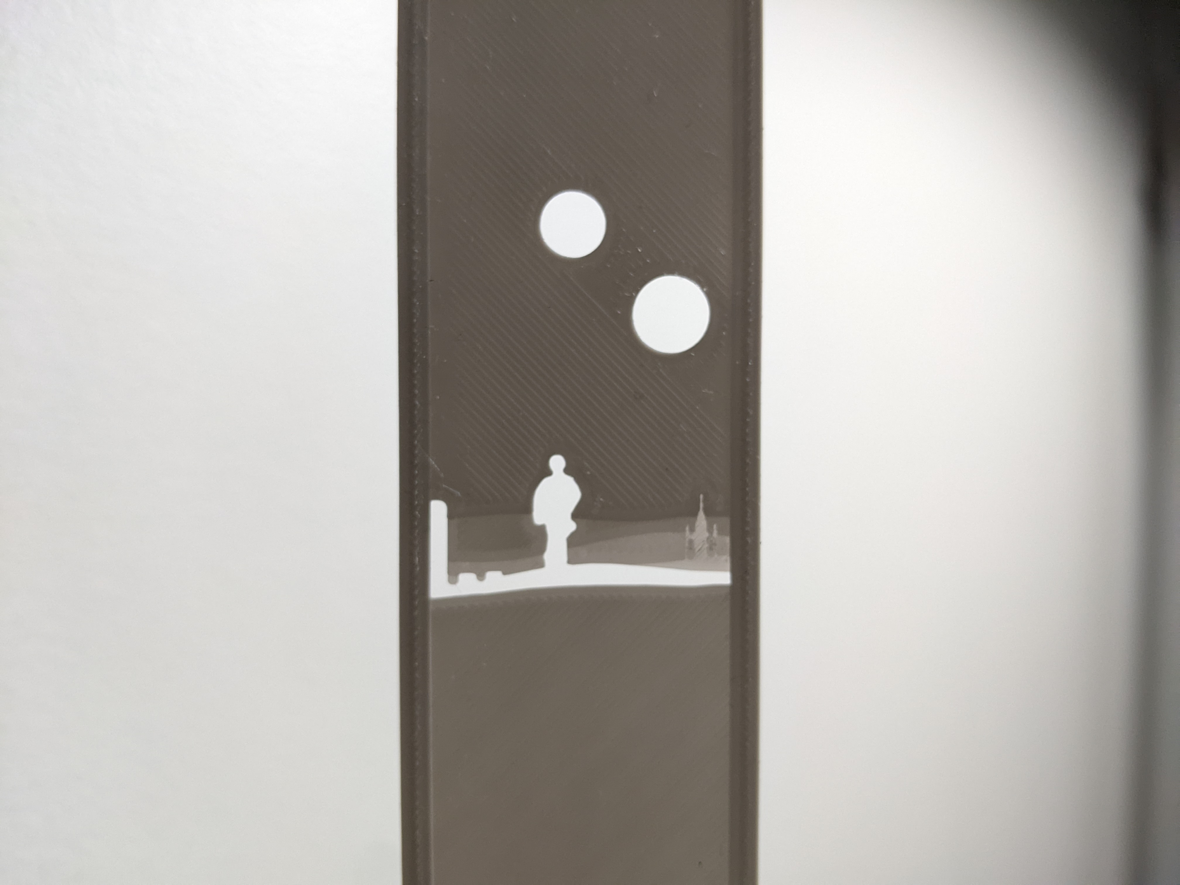 Binary Sunset Bookmark