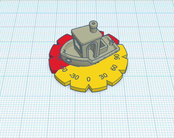 Dual Extrusion Calibration Coin