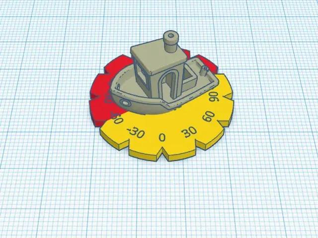 Dual Extrusion Calibration Coin