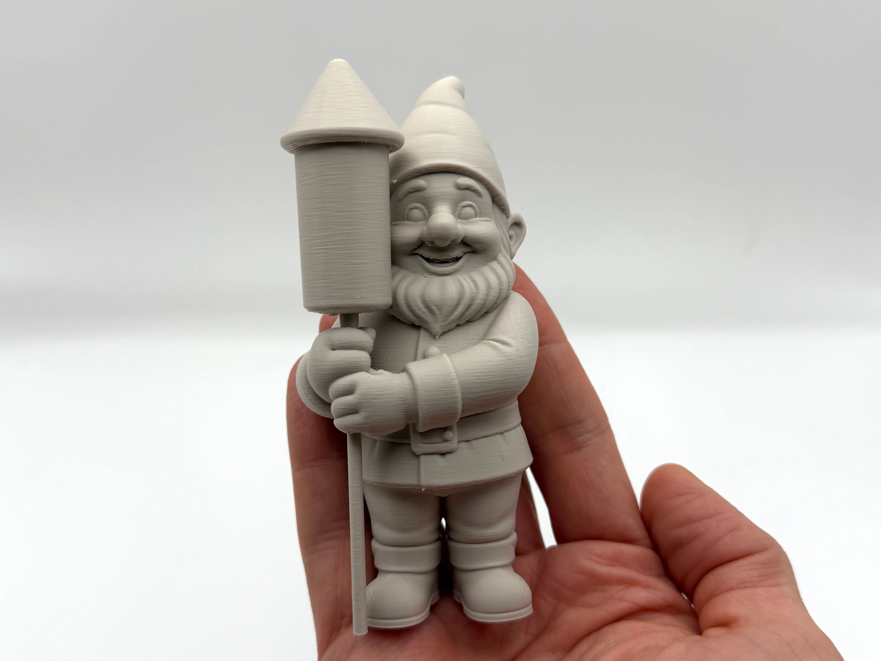 Fireworks Garden Gnome