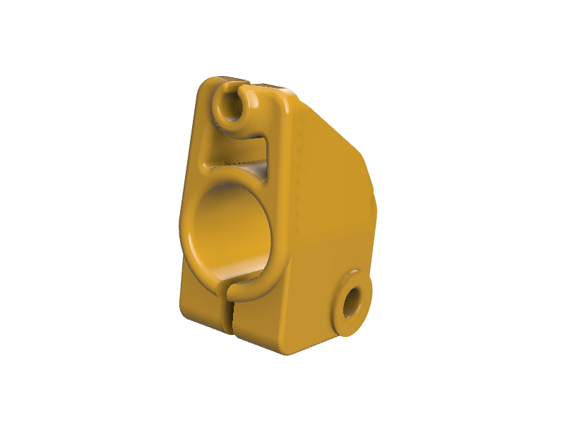 Snowmobile throttle lever ("BURAN")