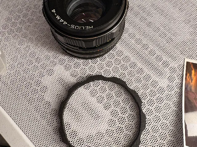 Focus tab for Helios 44M-4 and Helios 77M-4