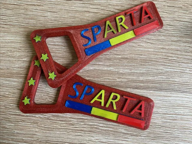 SPARTA Prague beer opener