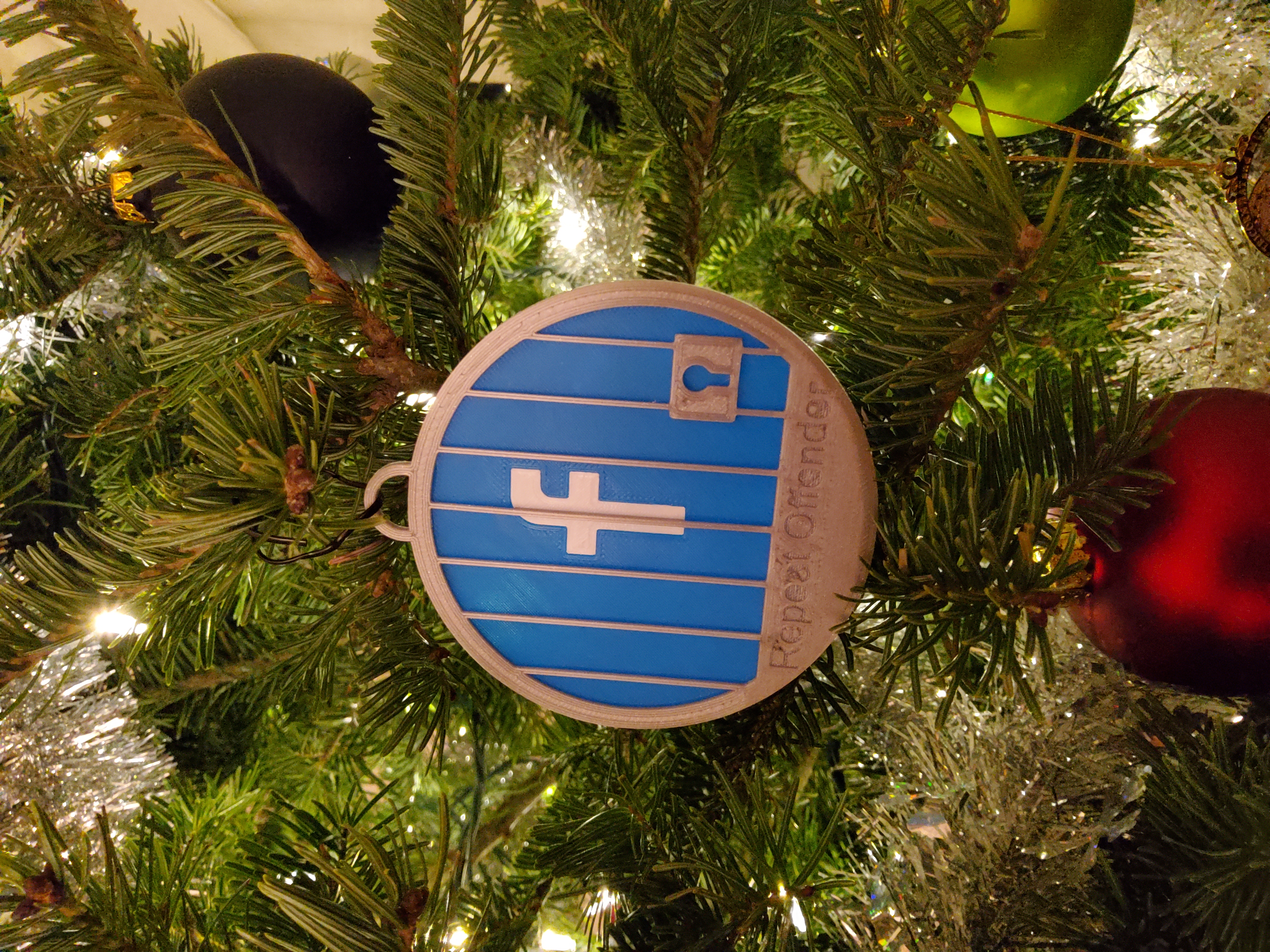 Ornament Facebook Jail Repeat Offender