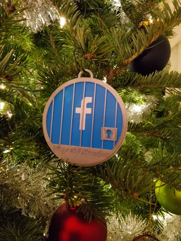 Ornament Facebook Jail Repeat Offender