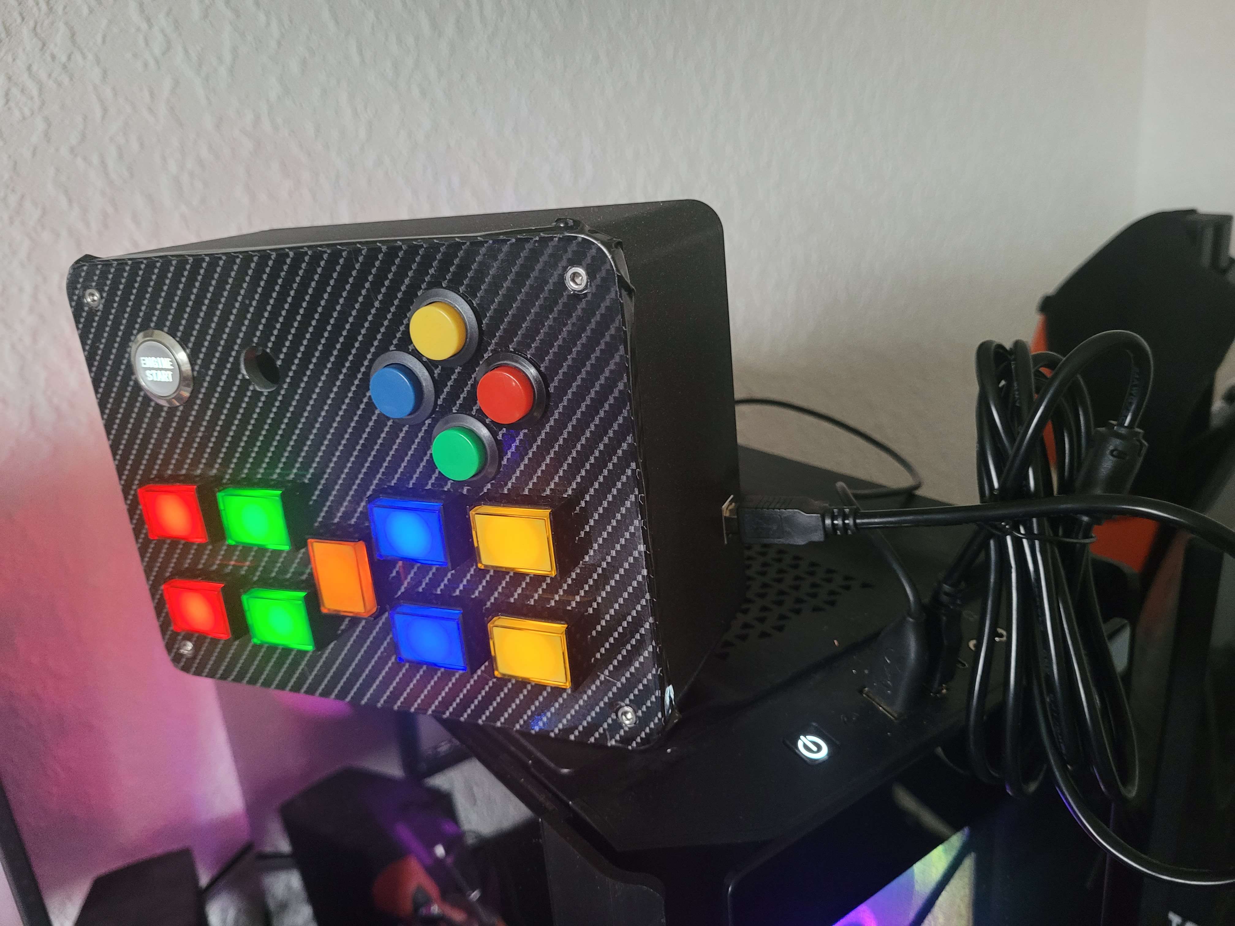 Button box sim racing by dimi25 | Download free STL model | Printables.com