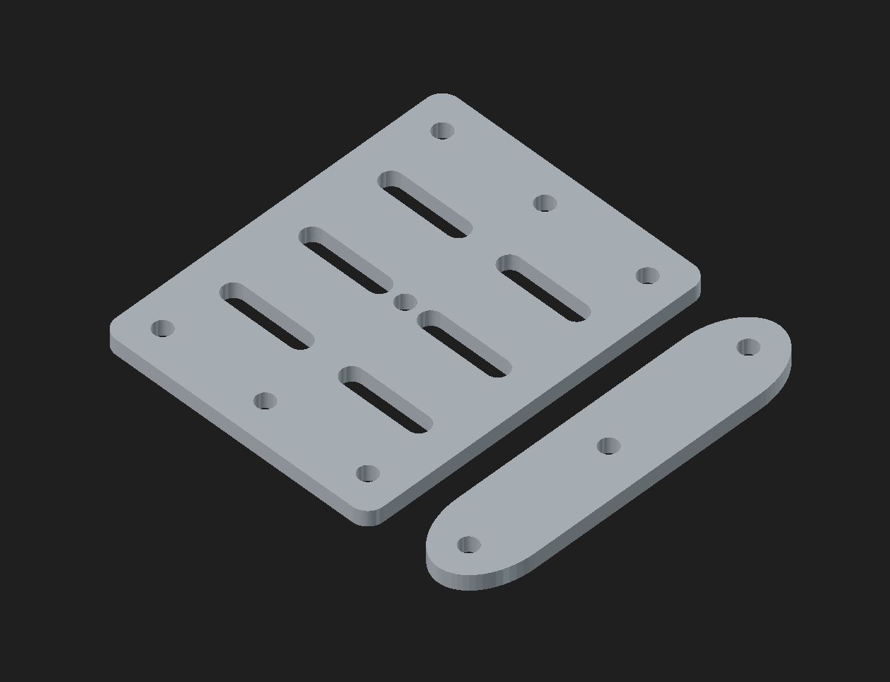 MOLLE / PALS 1 to 2 Column Adapter (revised)