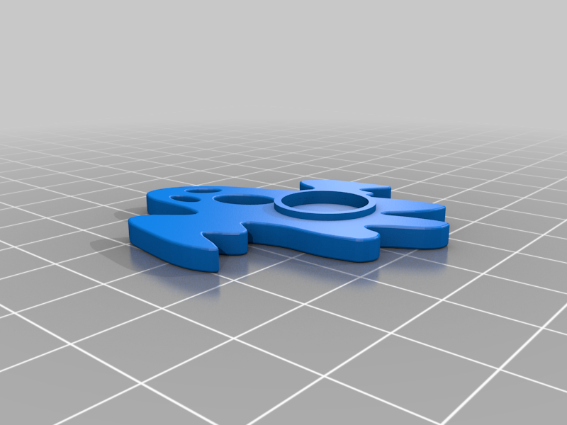 Miniatura 6 do modelo 3D Simple Ghost Pack Magnets