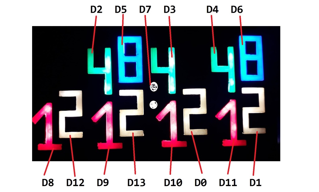 The Easy Binary Clock by Boda | Download free STL model | Printables.com