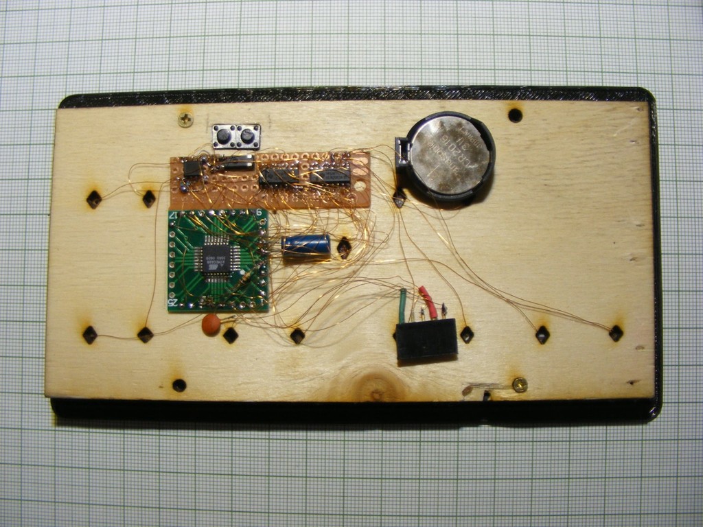 Miniatura 11 do modelo 3D The Easy Binary Clock