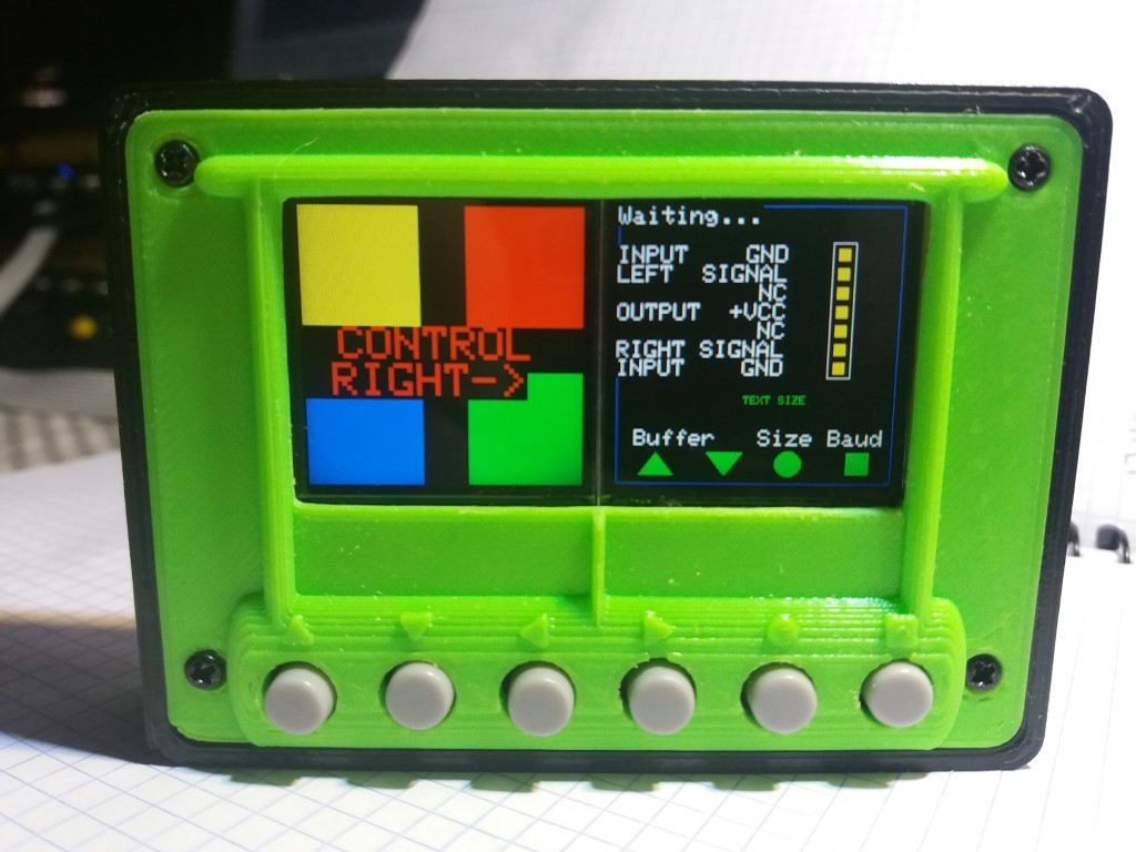 Display with dual serial input by Boda | Download free STL model ...