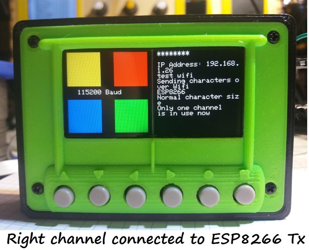 Display with dual serial input by Boda | Download free STL model ...