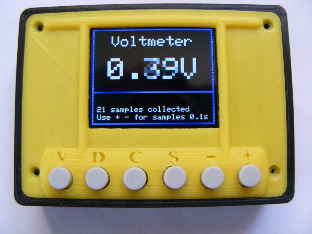 Voltmeter Data Logger Continuity Diode Tester Arduino STM32 by Boda