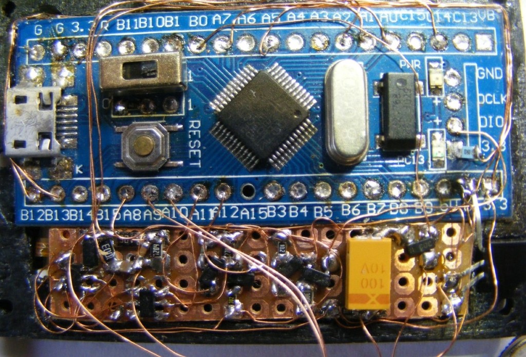 Voltmeter Data Logger Continuity Diode Tester Arduino STM32 by Boda