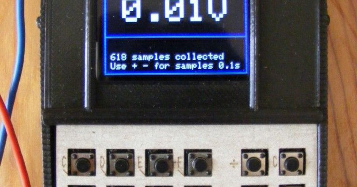 Smart Voltmeter Data Logger Hex Calculator Arduino Instrument by Boda ...