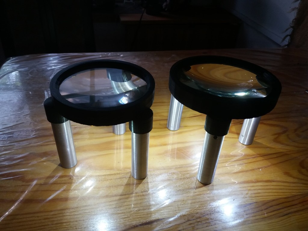 Magnifier & LED