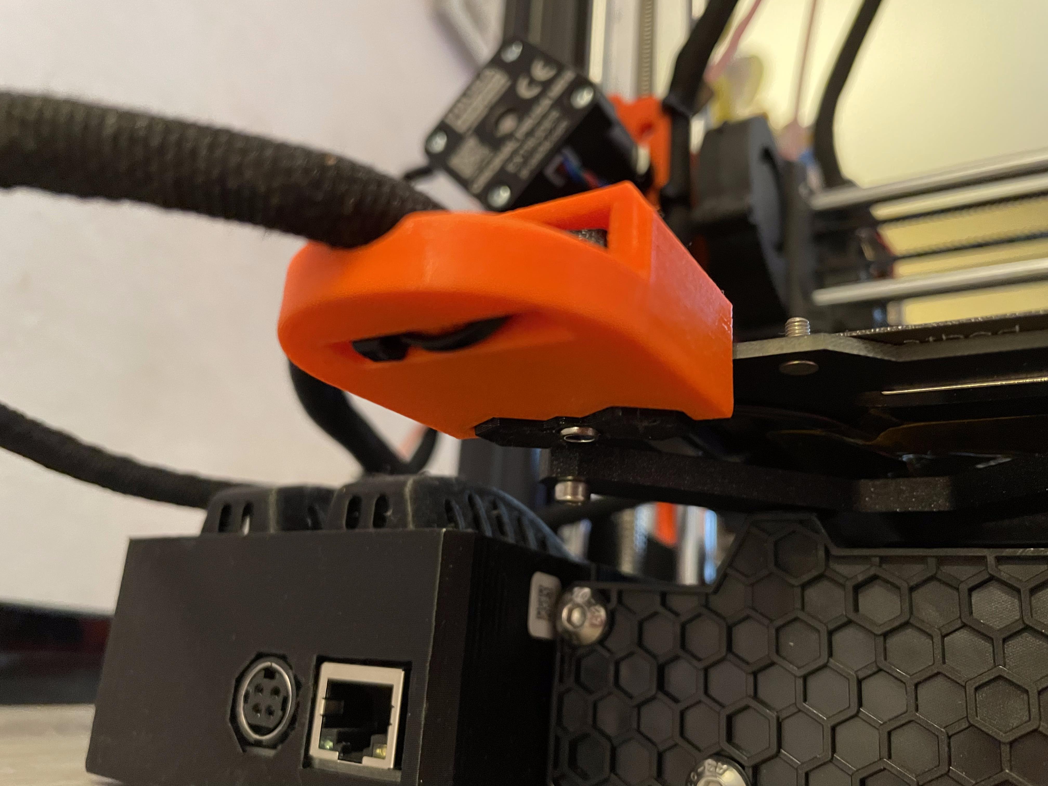 Prusa MINI+ Heatbed cable support (clip on) by StevenTh | Download free ...