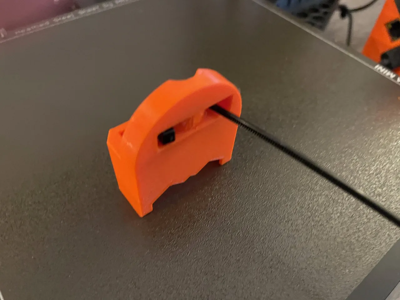 Prusa MINI+ Heatbed cable support (clip on) by StevenTh, Download free STL  model