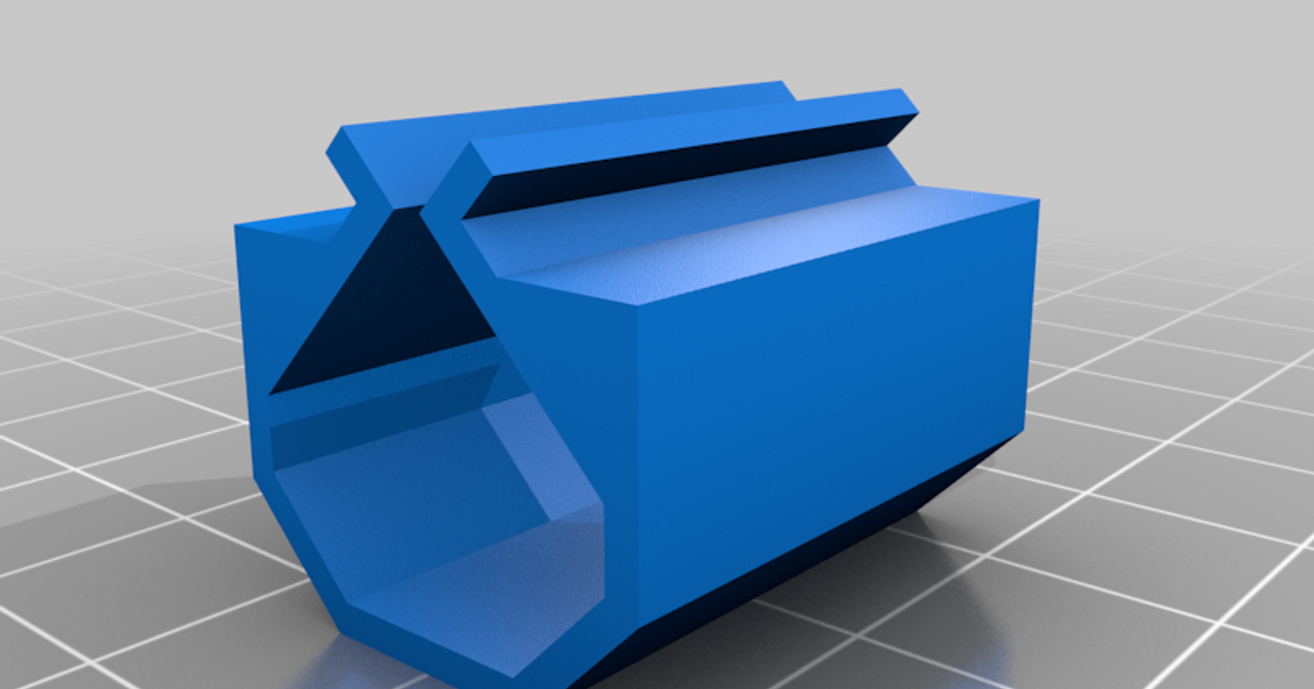 20mm AluProfile Cable Cover by Piddey Download free STL model