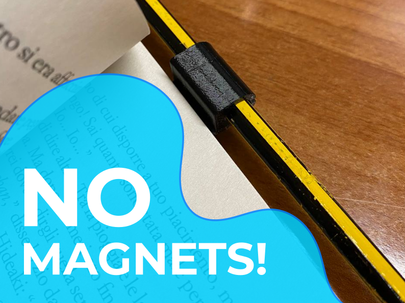 Bookmark with Pencil Holder No needed! by