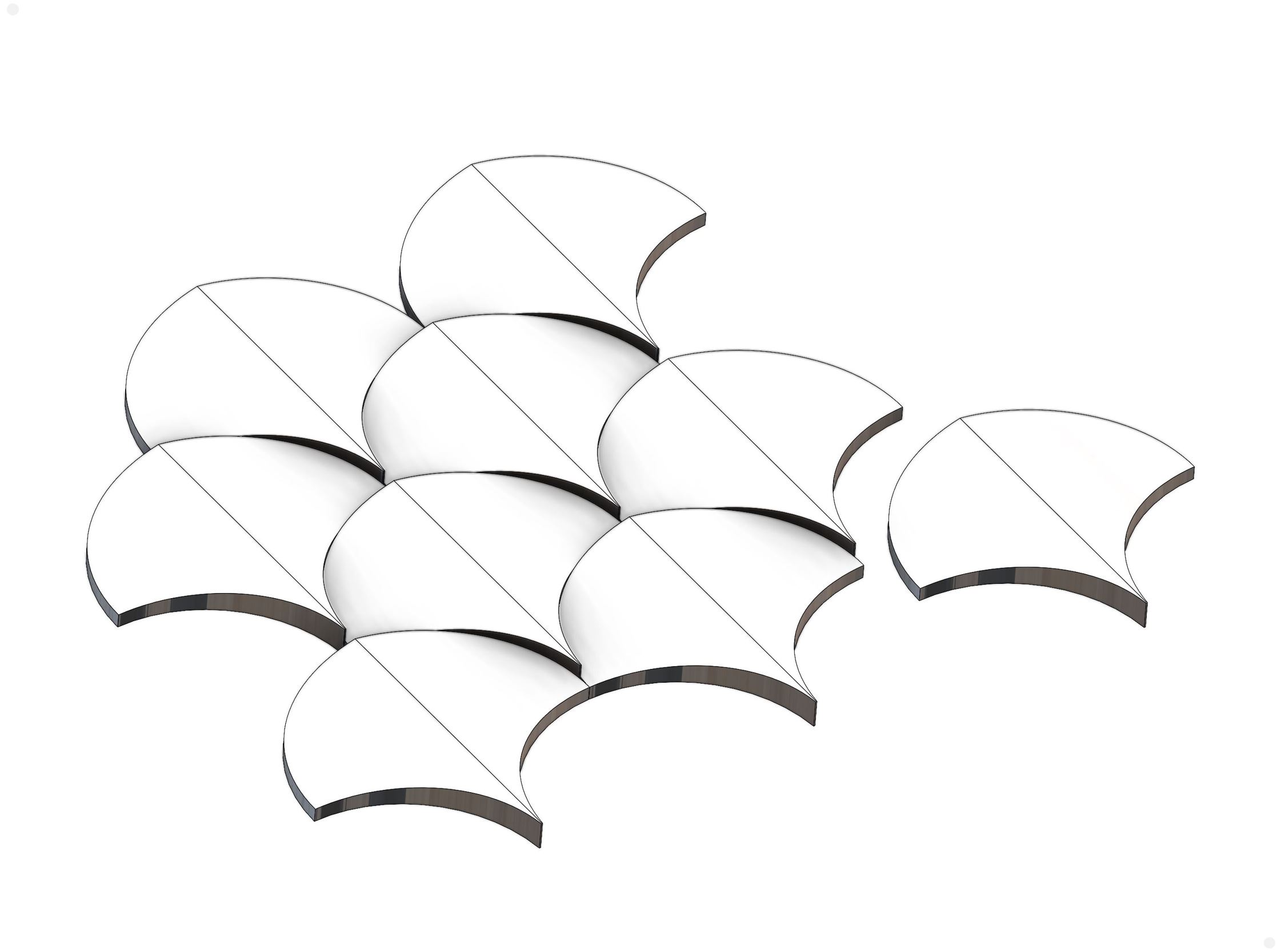 Tessellating Ginkgo