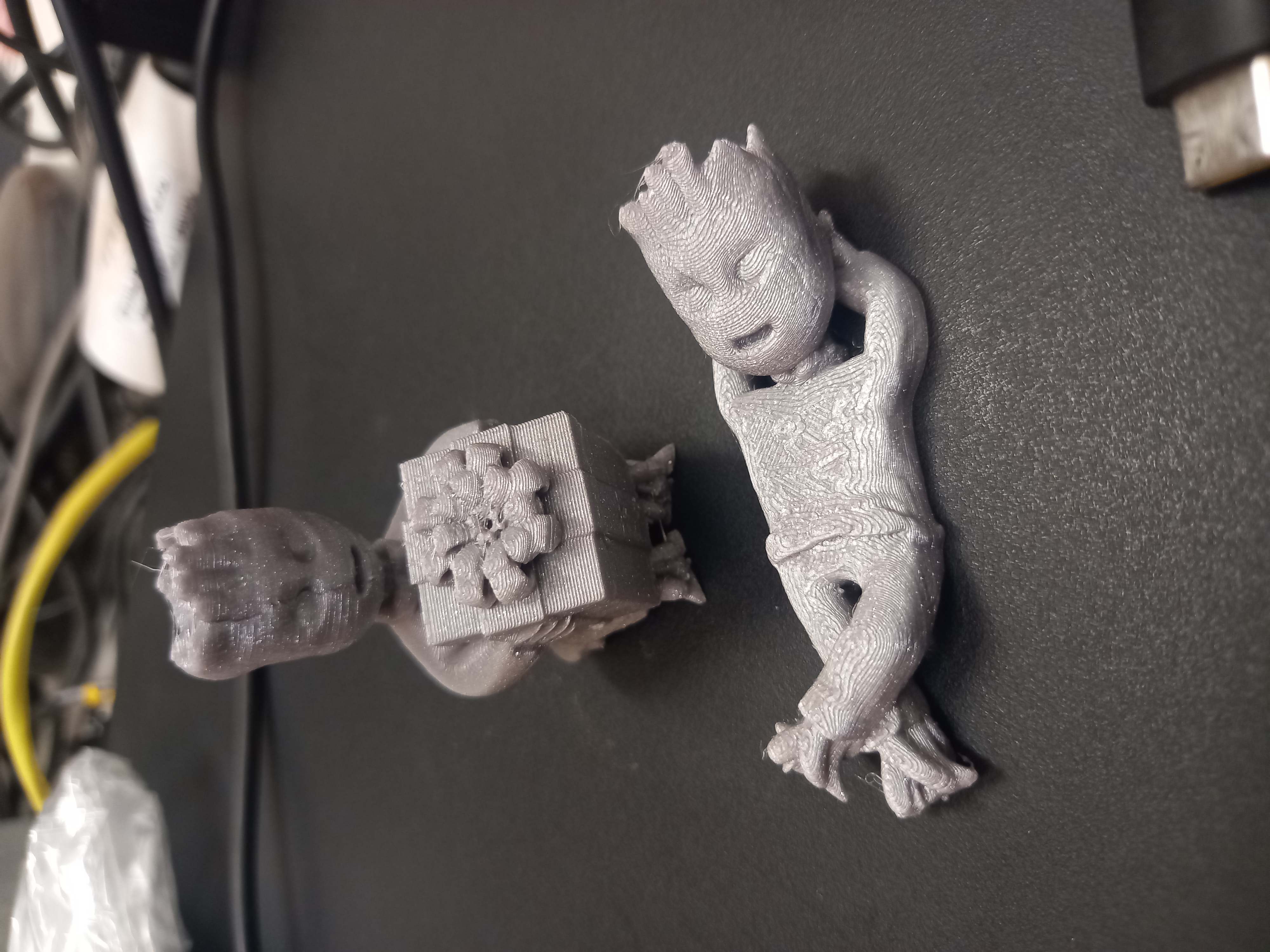 Baby groot with gift
