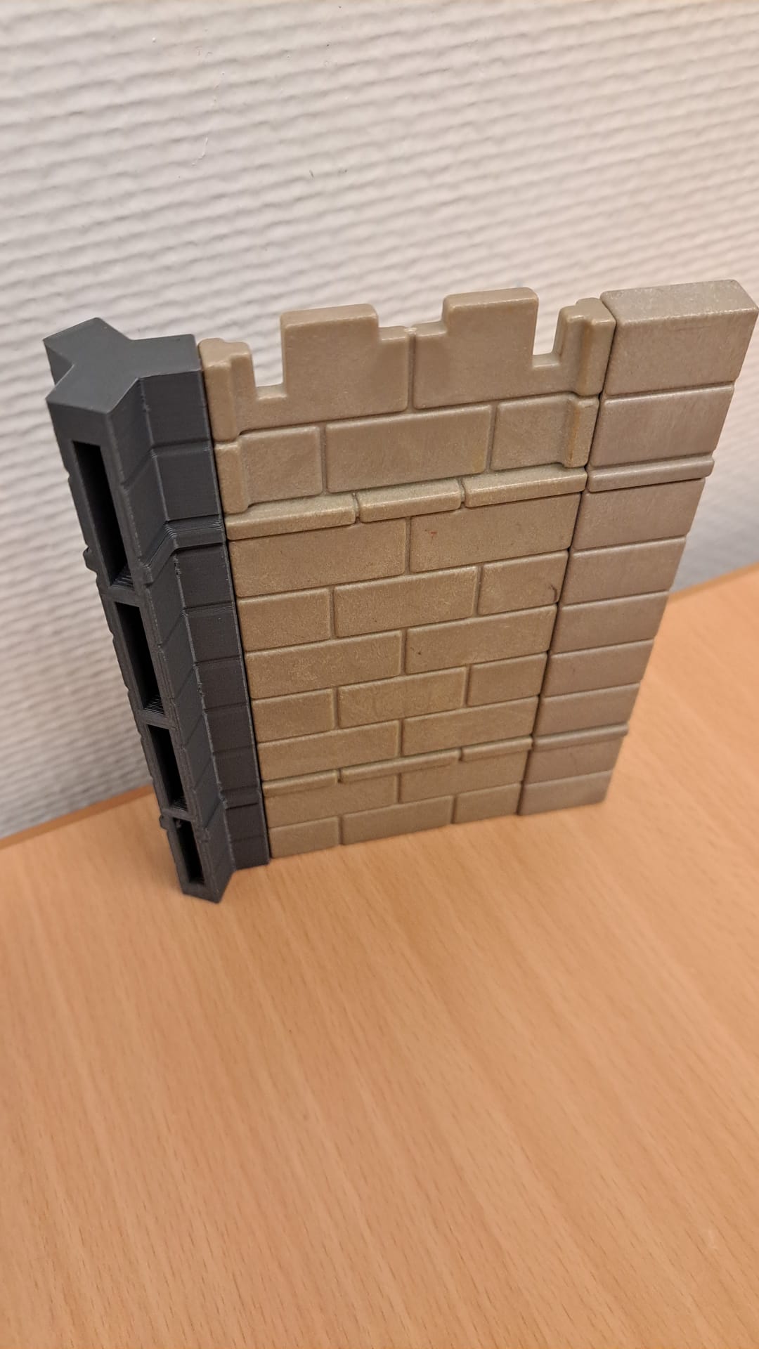 Playmobil castle wall connector by Matthijz98 Download free STL model