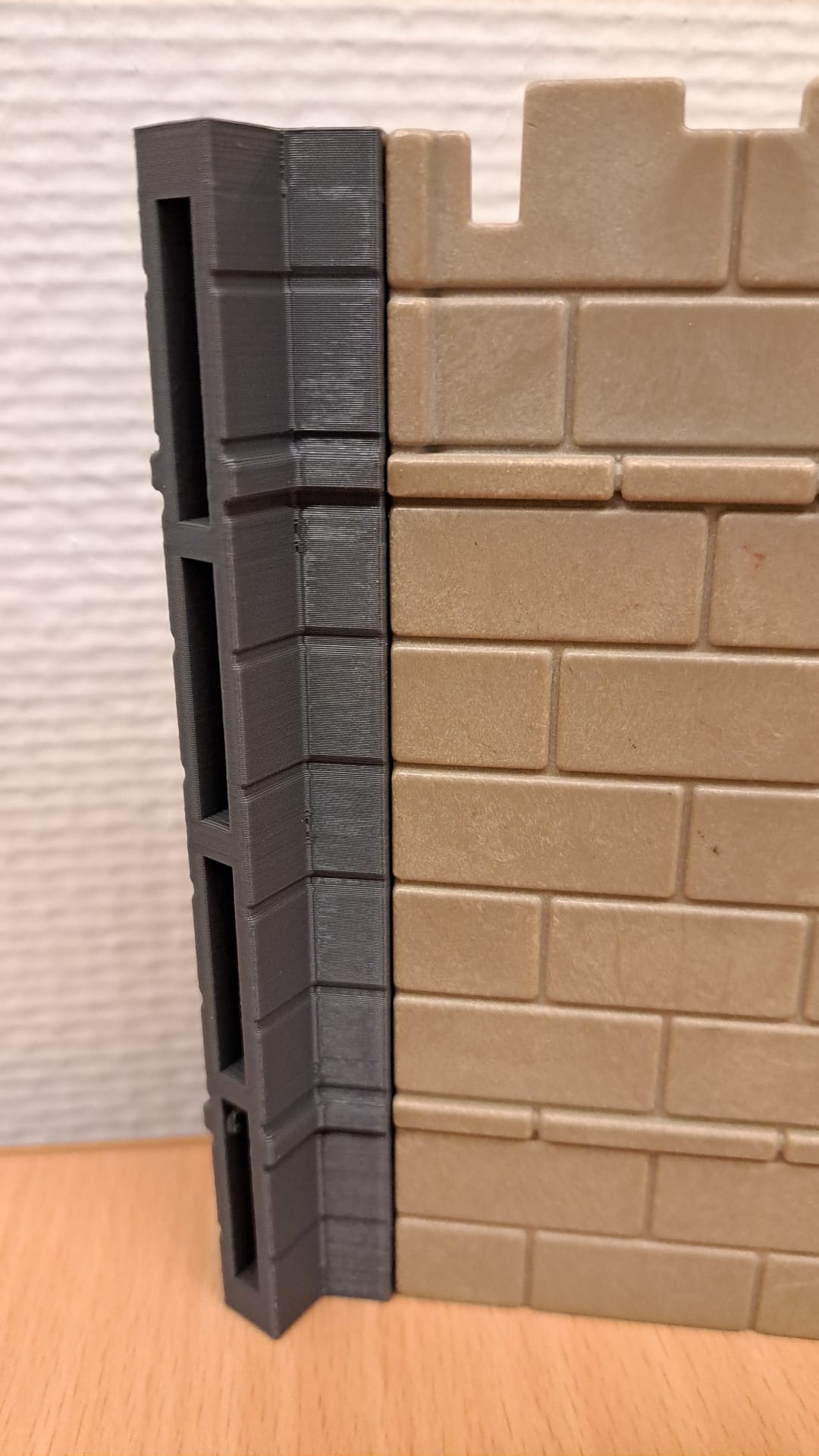 Playmobil castle wall connector by Matthijz98 Download free STL model