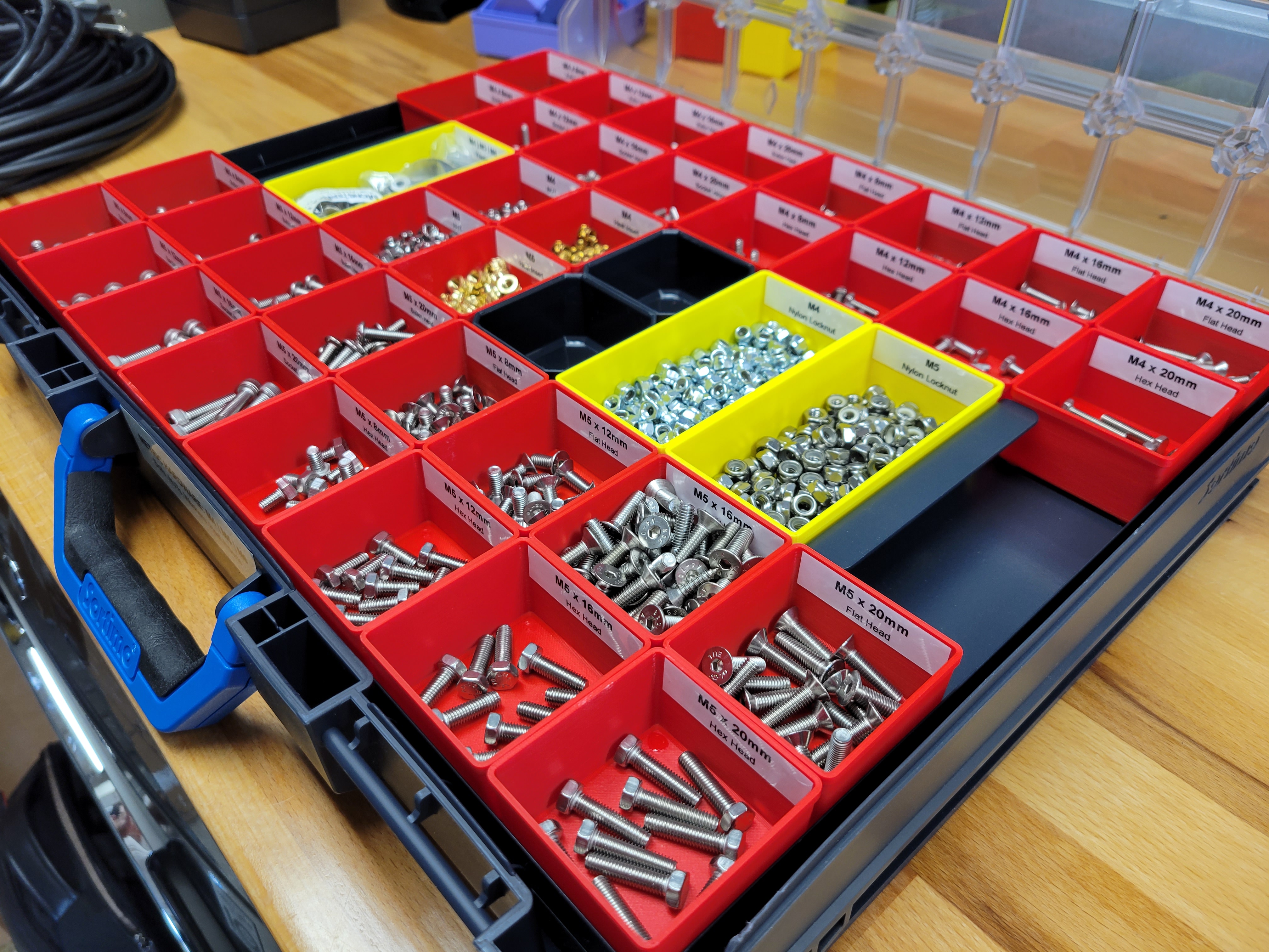 Sortimo Inserts for Dual-layer T-BOXX