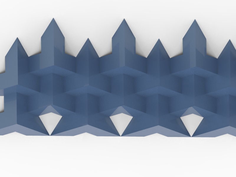 3d tesselating piece — thumbnail 3