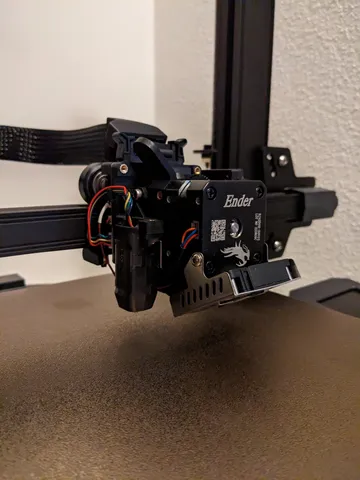 Ender 3 S1 Probe Better Offset CR Touch Mount