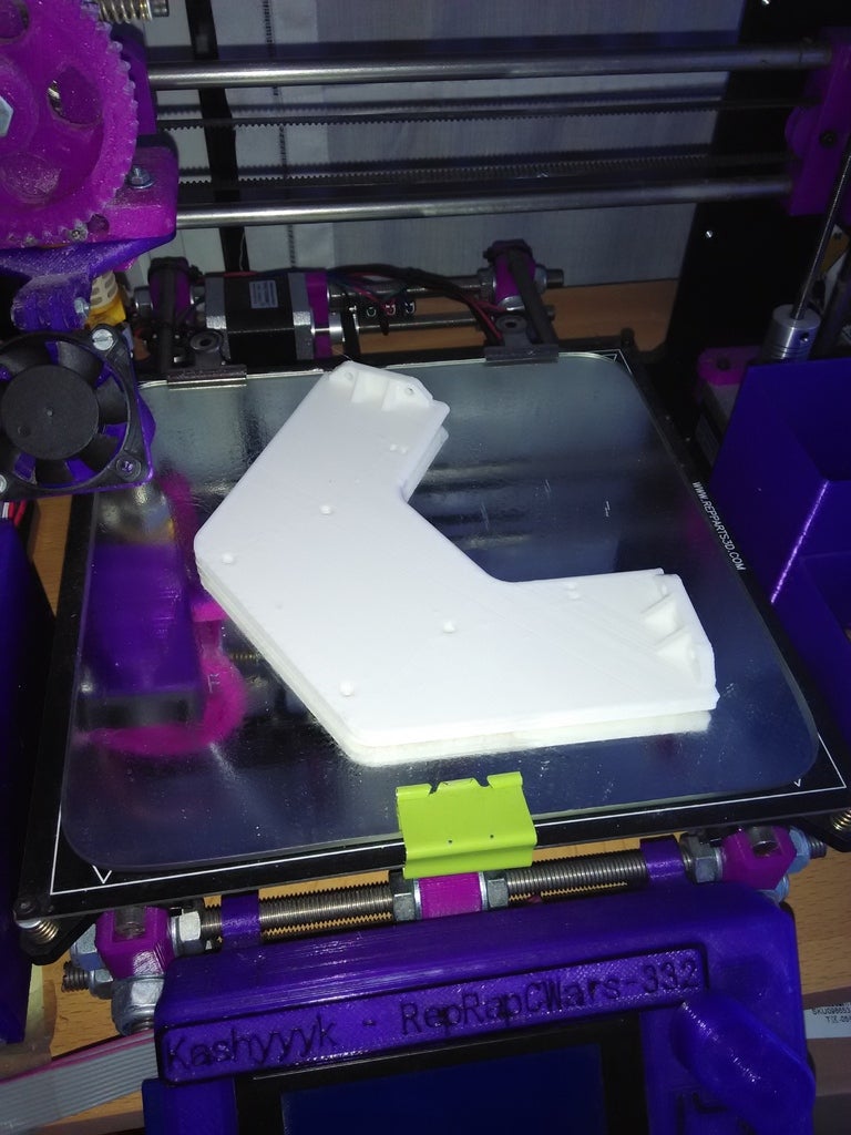 3D printed lower&upper frame for Rostock Mini