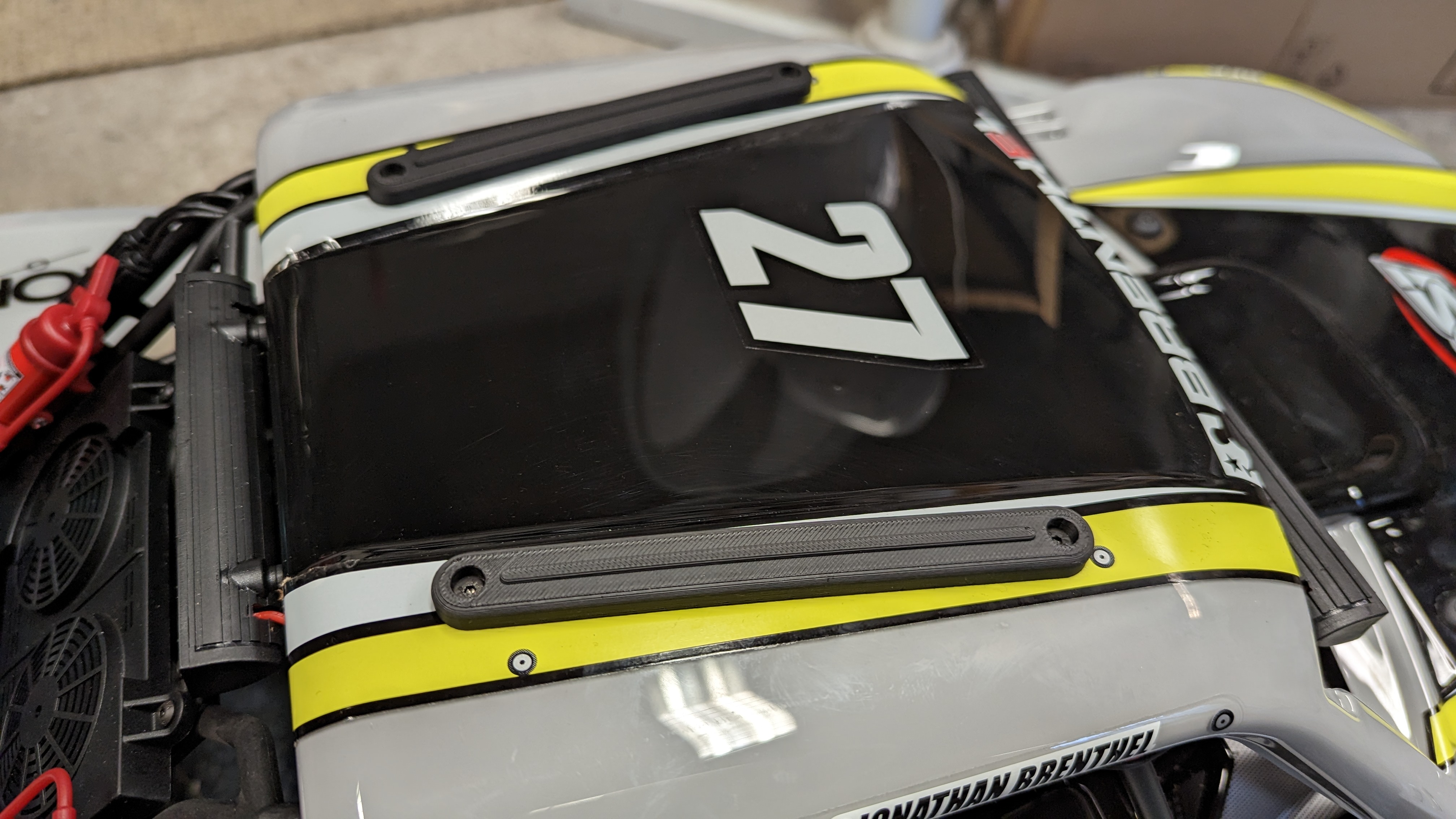 Losi super baja rey 2 0 roof rails by nerobotiko download free stl