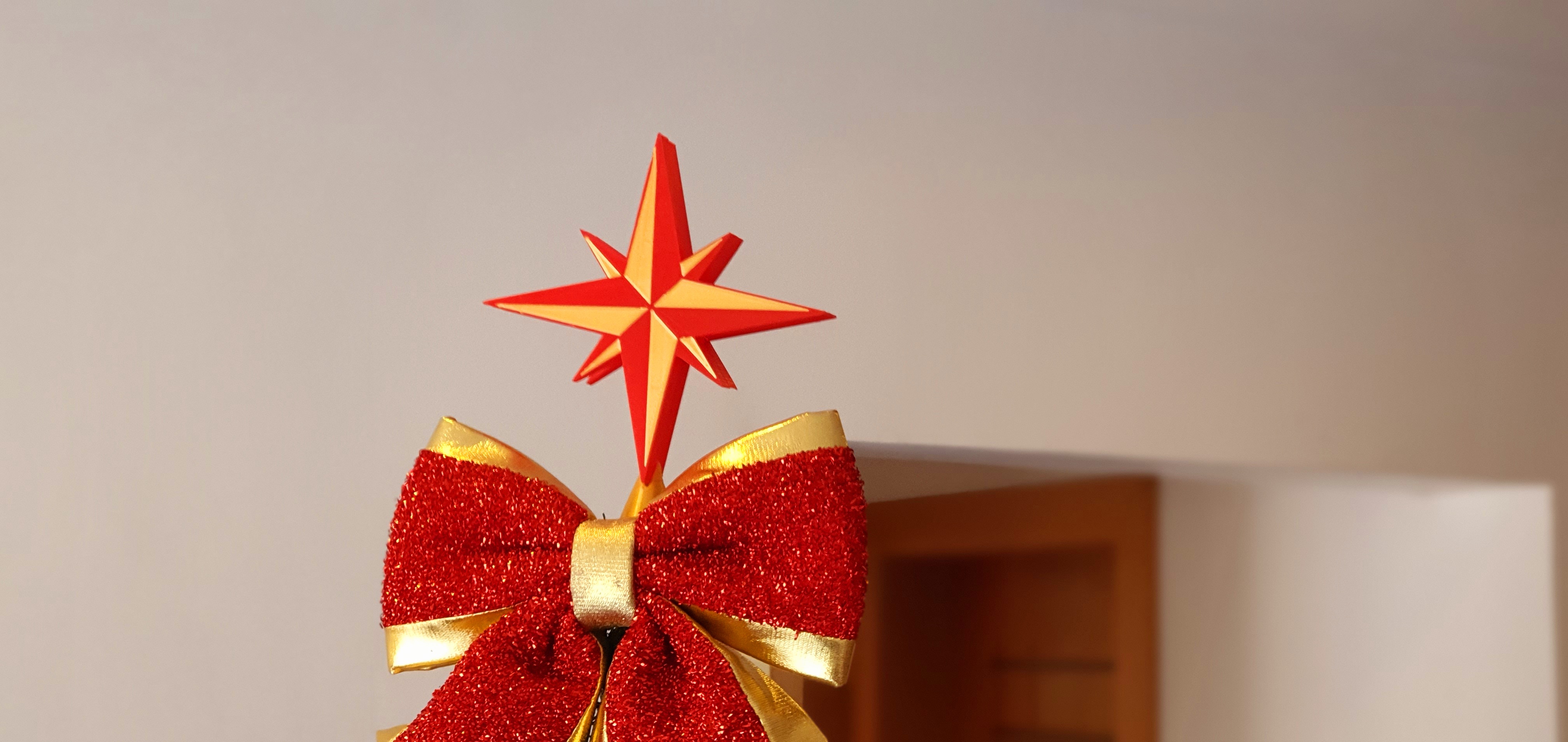 christmas-tree-star-topper-dual-color-no-mmu-by-3d-generation-br-download-free-stl-model