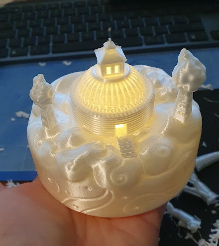 Cloud Castle mood lamp