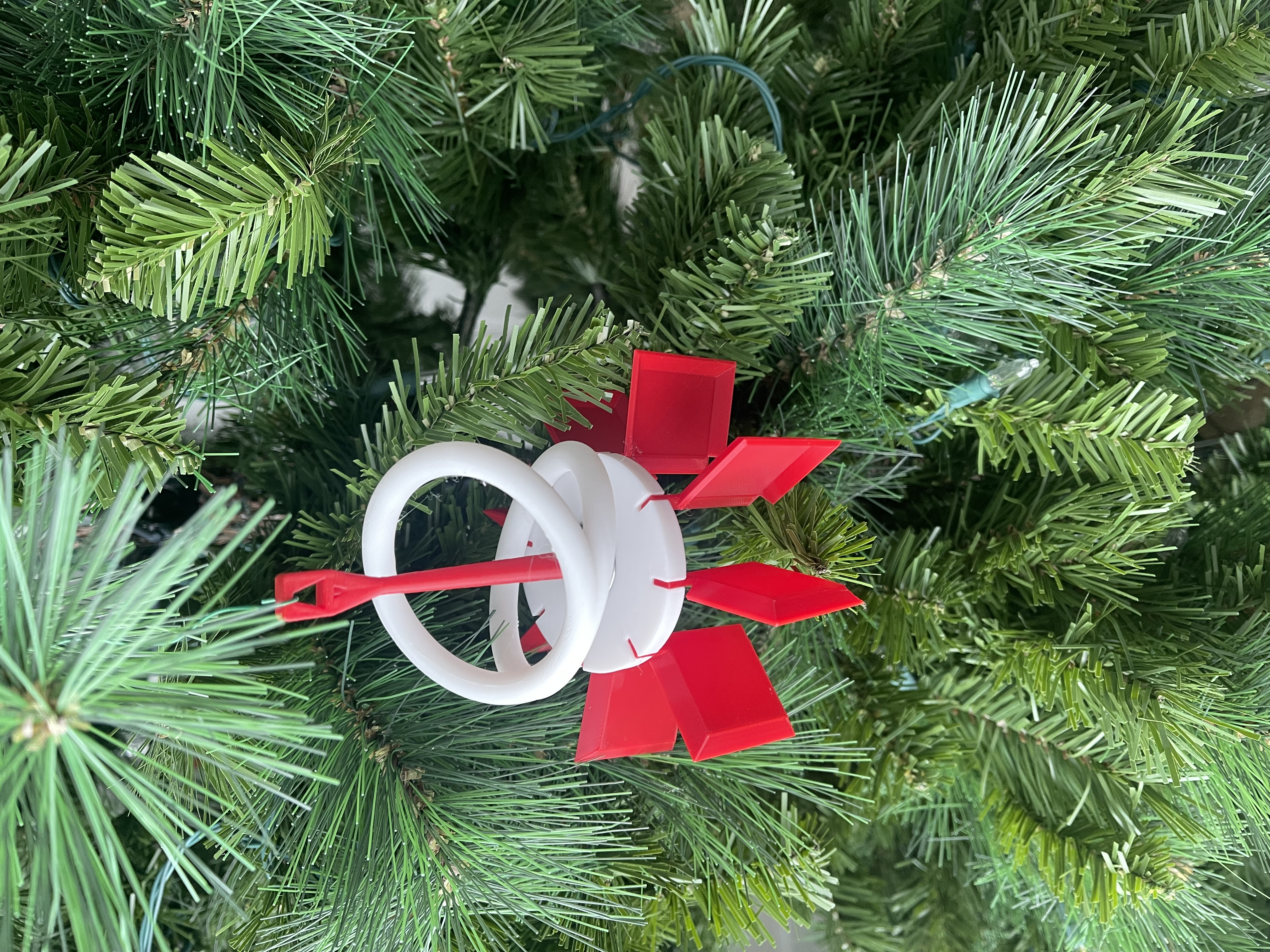 Optical Illusion - Rotating Rings with Paddles