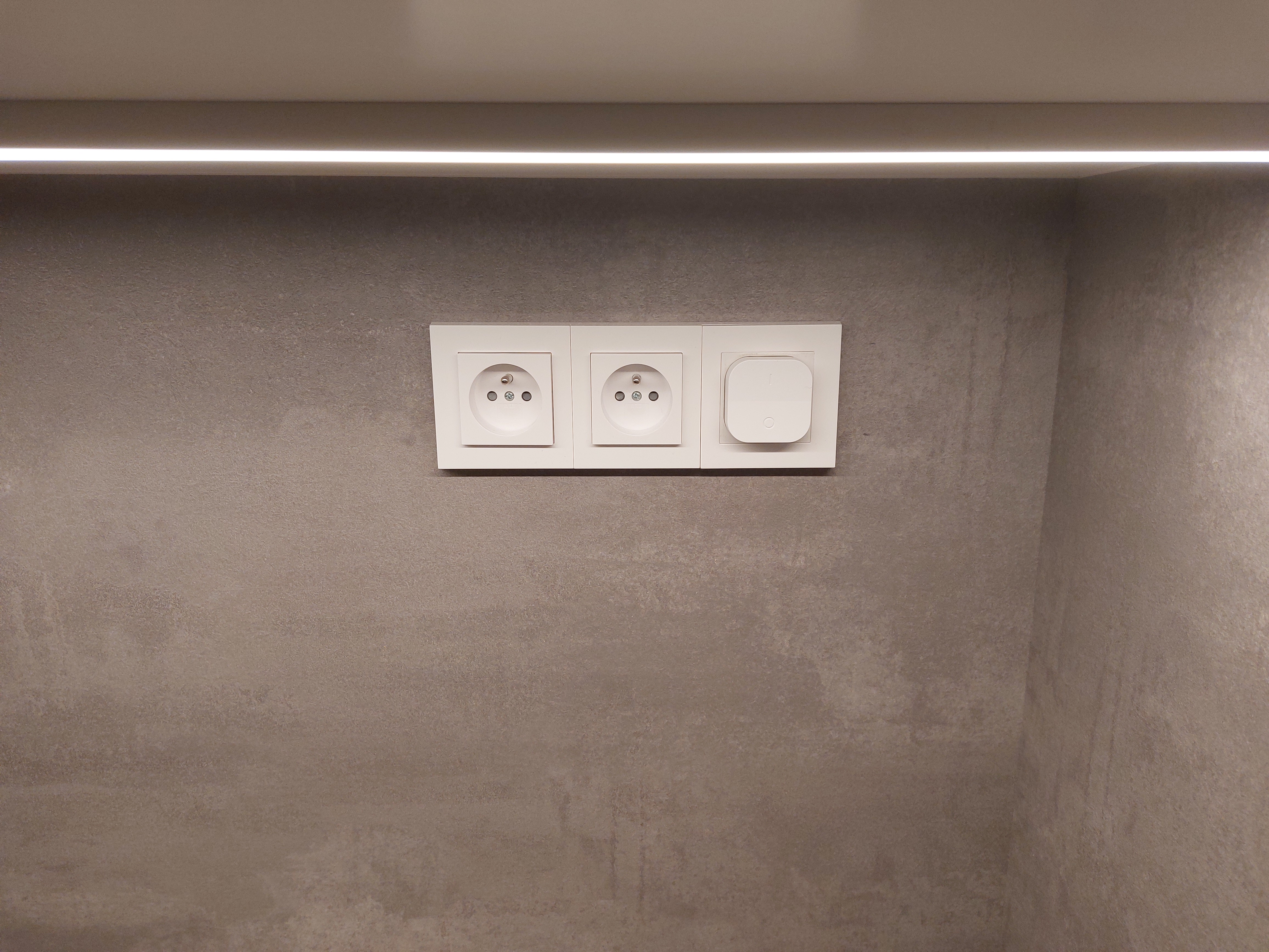 Ikea light switch mount