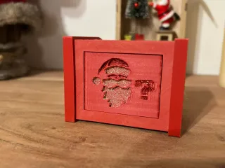 Santa Treasure Chest Puzzle Box by PrintMan | Download free STL model ...
