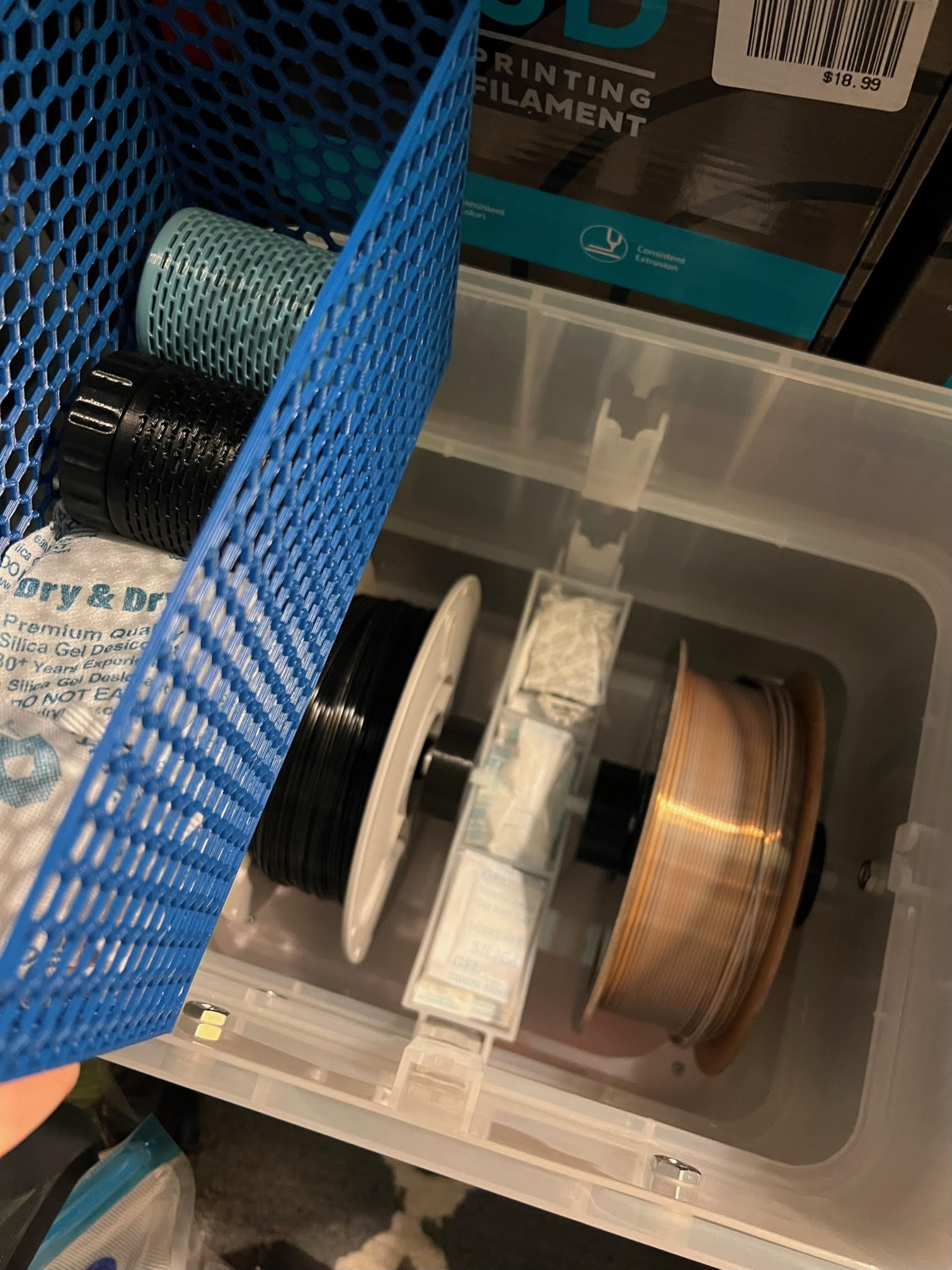 PrintDry Pro Hex Container for Desiccants by Djngnear Download free