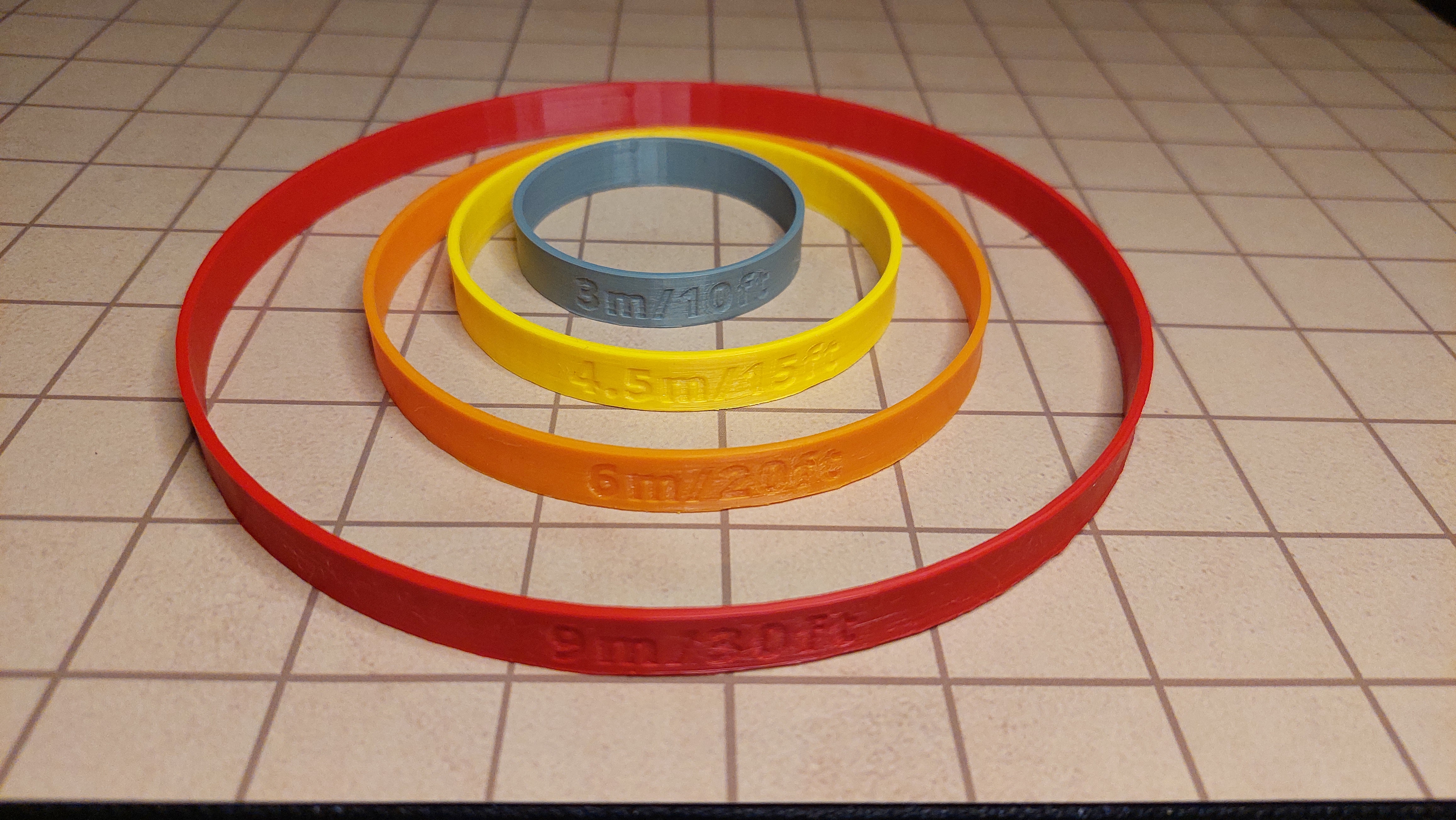 D&D AoE sphere spells templates