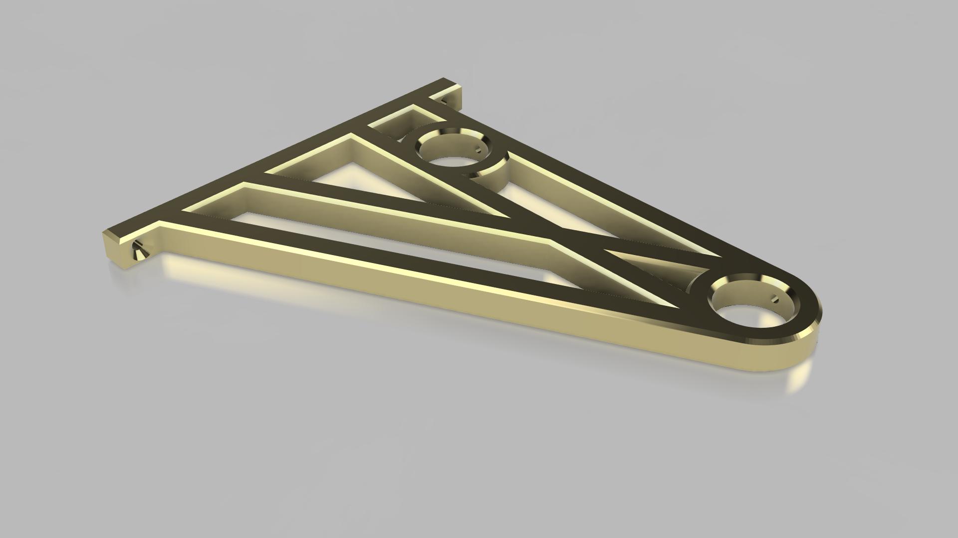 Filament Spool Shelf System for 24mm rod