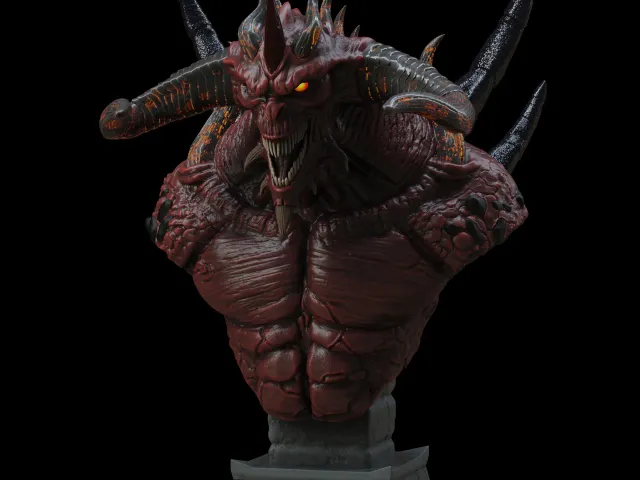 Diablo Bust