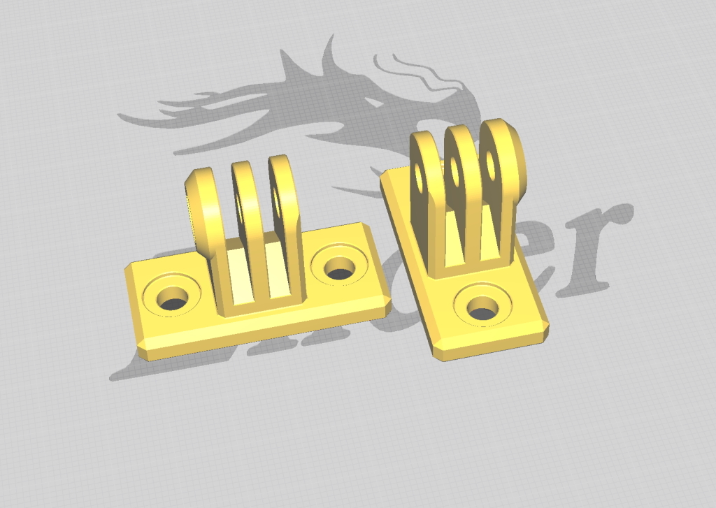 VSlot Mounting Base Modular Mounting System / GoPro by Roland