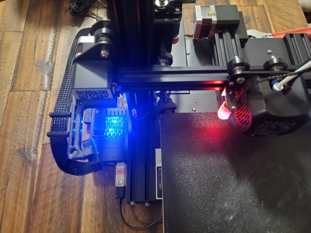 Ender 3 ZAxis Camera Mount for Raspberry Pi Camera V2 (and Arducam IMX519)