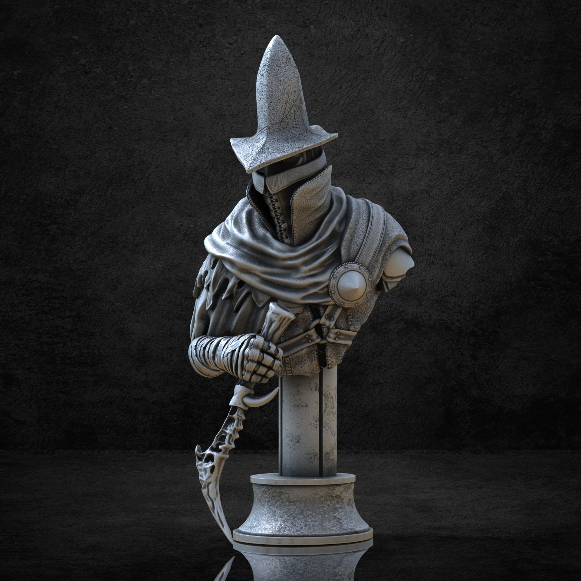 Abyss Watcher Bust