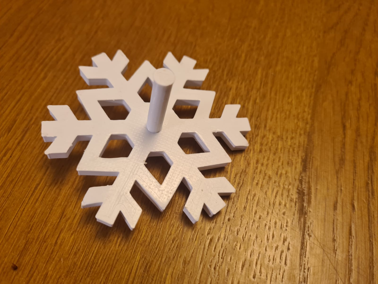 Snowflake Dreidel