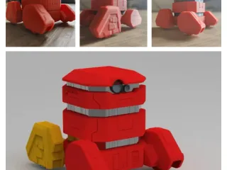 B2EMO Starwars droid Andor by Robbert Laugs | Download free STL model ...