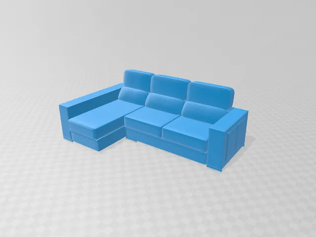 Sofa with Chaise Longue