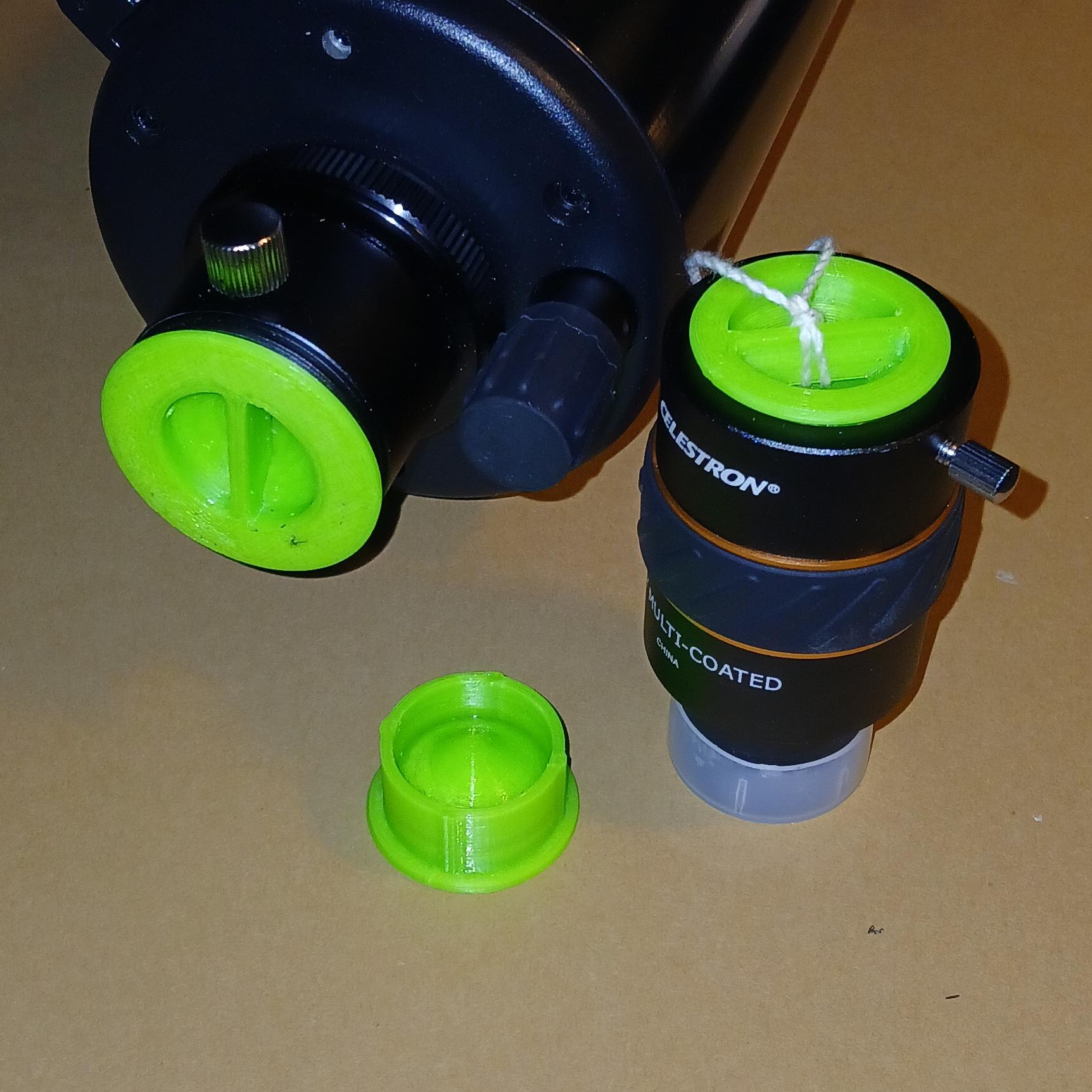 Plugs for 1.25" optics